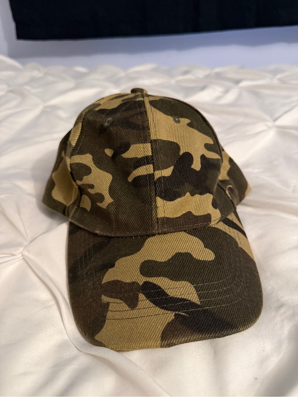 Camouflage Baseball Cap - Brown Green Camo Hat